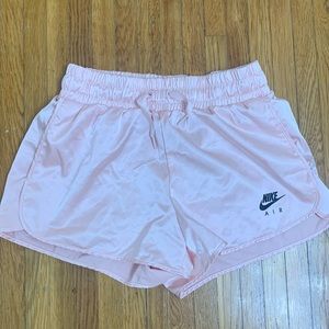 Satin Nike shorts